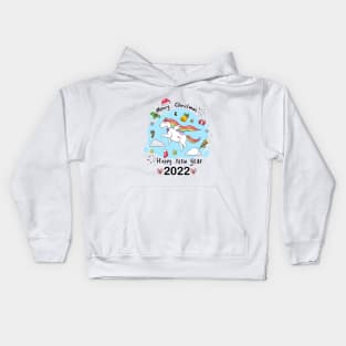 Happy new year 2022 Kids Hoodie